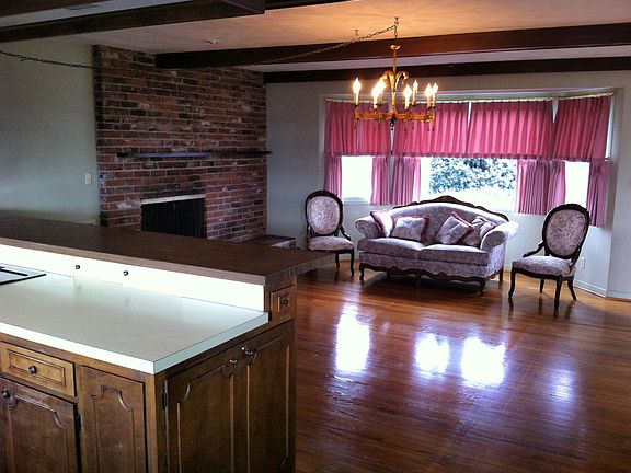 Looking back from kitchen