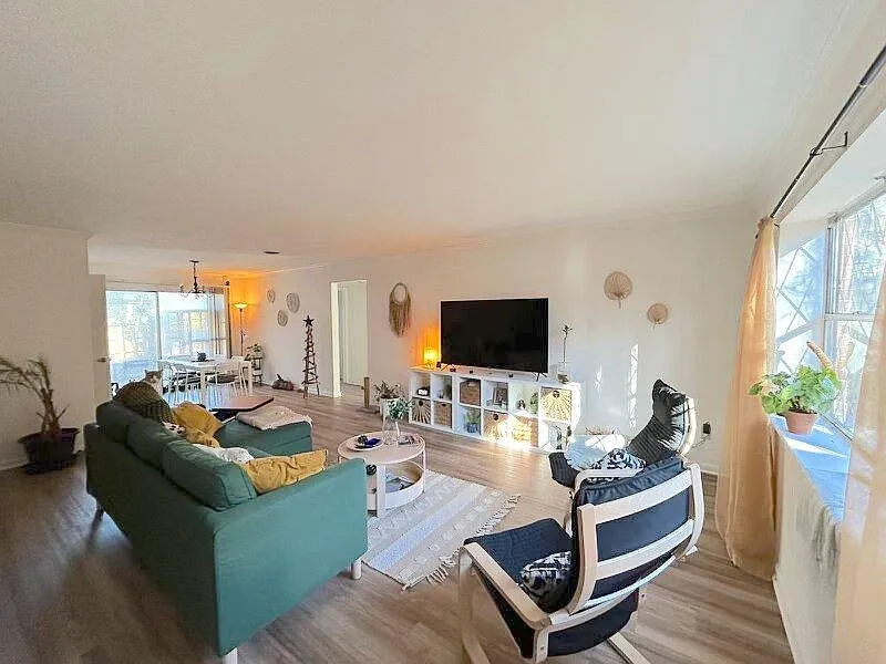Staged Living Room area. Unit is not furnished.