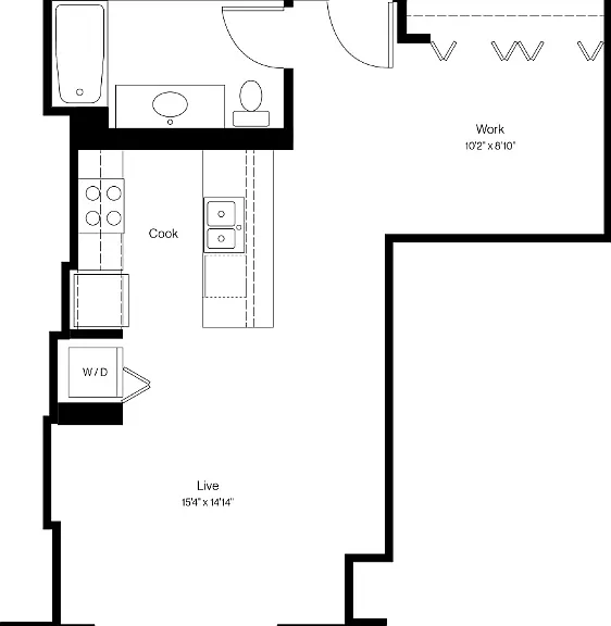 619 W Randolph St #607 — Photo 2