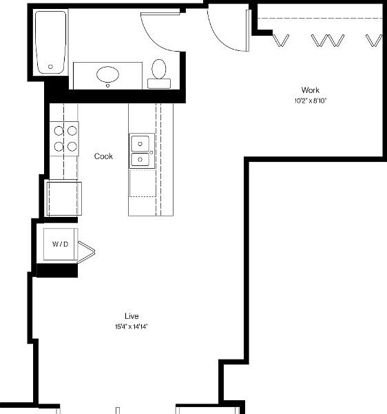 2nd image of 619 W Randolph St #607