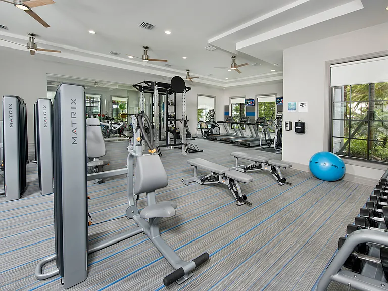 Stay energized with a state-of-the-art fitness center