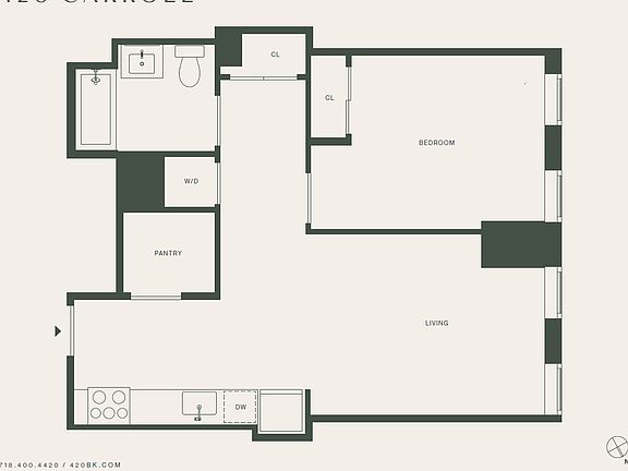 2nd image of 420 Carroll St #E608