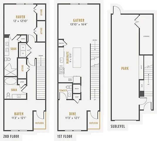 Floor plan TH3