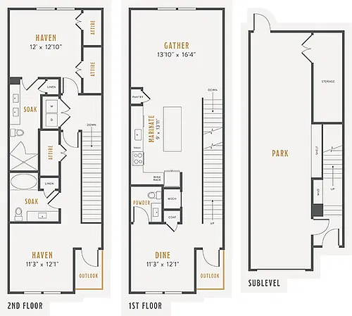 Floor plan TH3