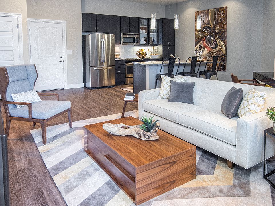 Contemporary, spacious, open floor plans with high ceilings