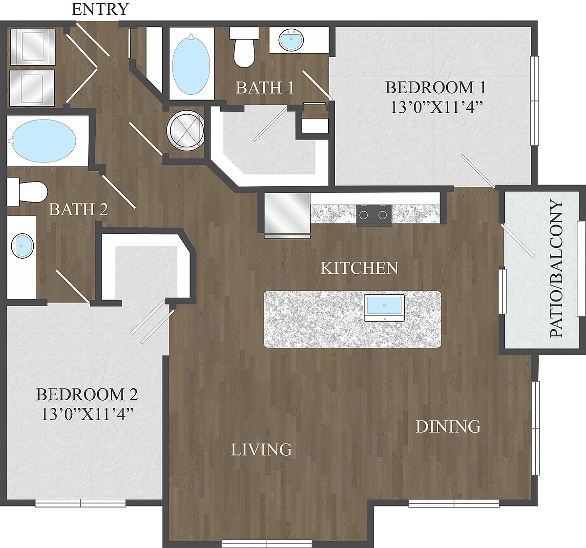 Floor plan B2