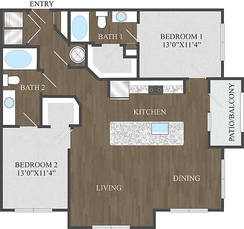 Floor plan B2