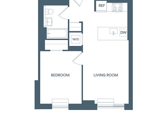 2nd image of 405 W 206th St #1500N