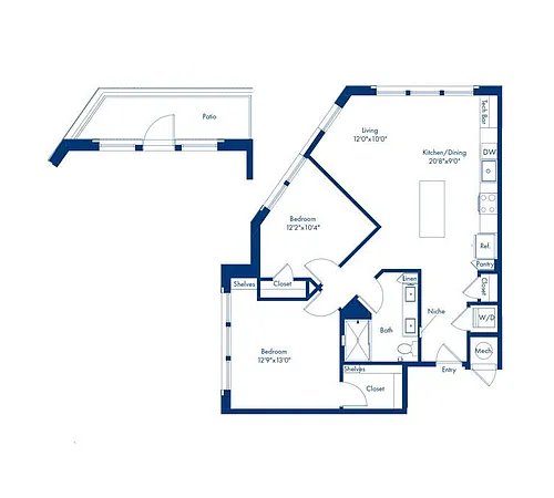 Floor plan B1