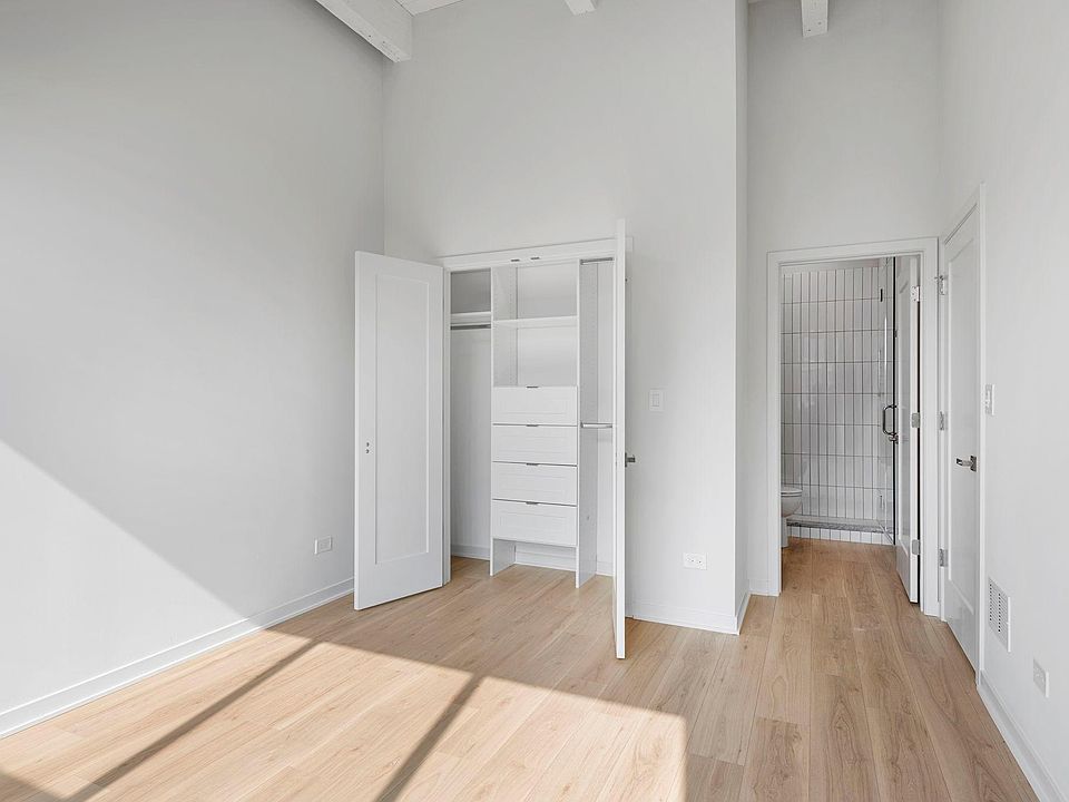 Bedroom #1 with custom closet and private bathroom