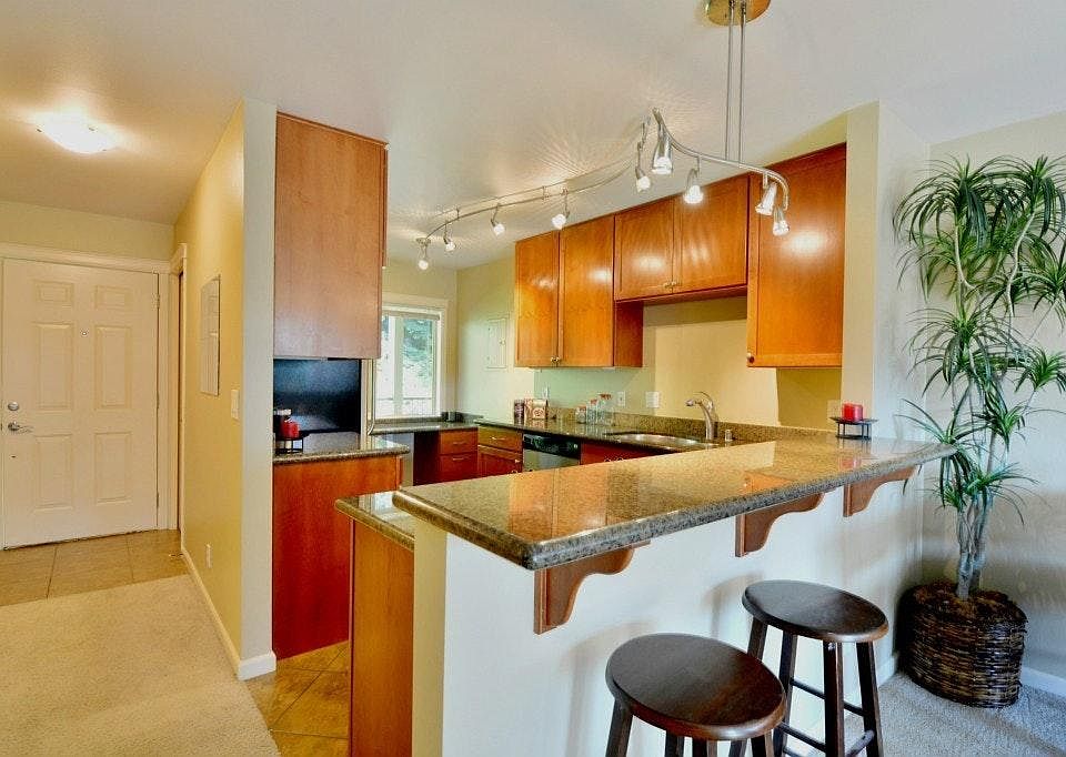 Entry and updated Kitchen