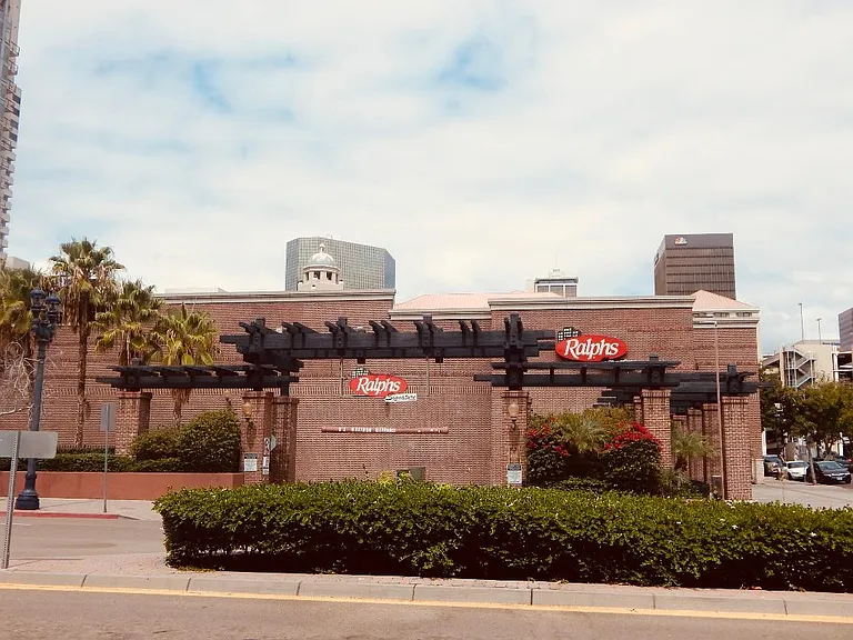 Grocery literally across the street.