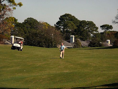 Golf course view