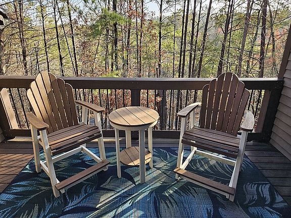 Composite decking and Chairs