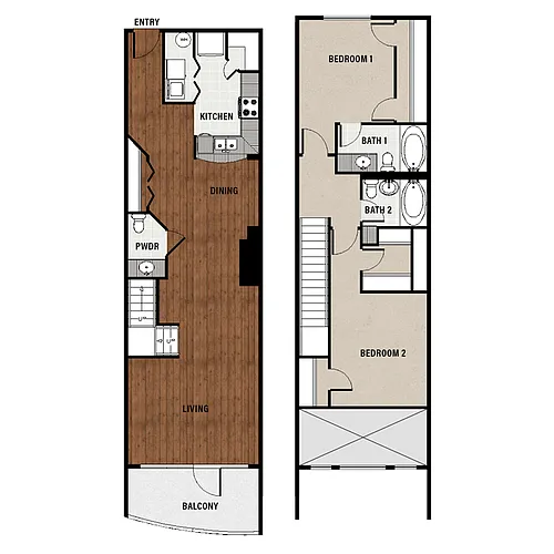 Floor plan B2