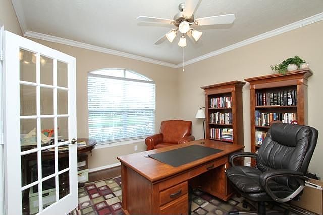 Study with french doors!