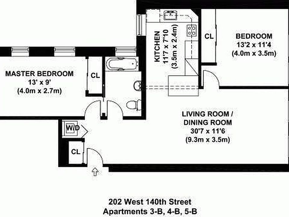 1st image of 204 W 140th St Unit 2B