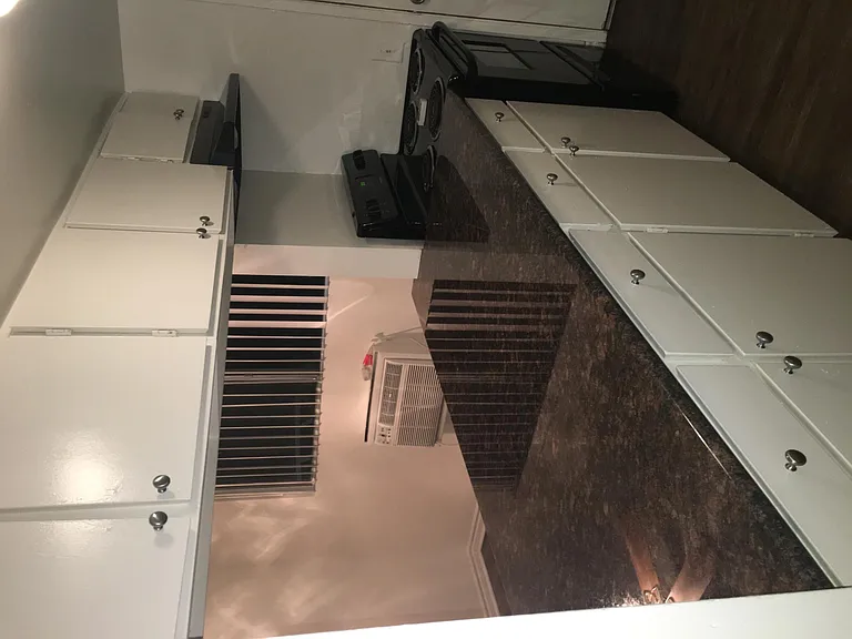 Brand new granite counter tops, fresh paint. Kitchen.