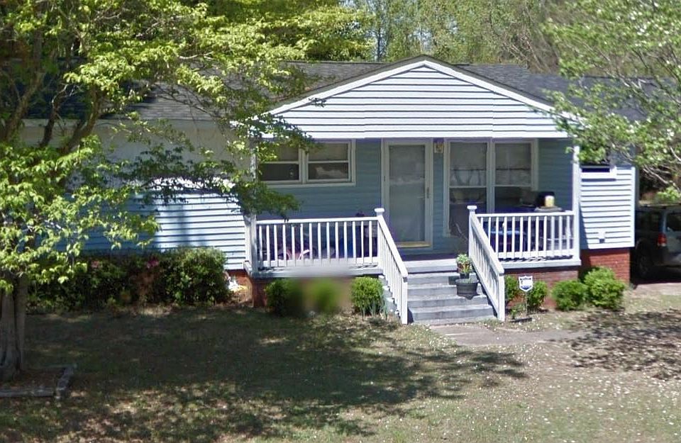 Front with porch
