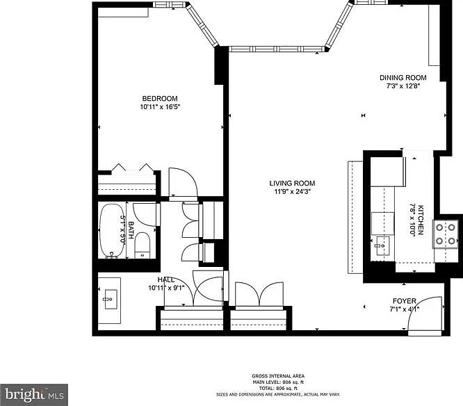 1 bed, 751 sqft, $2,750 — Photo 2
