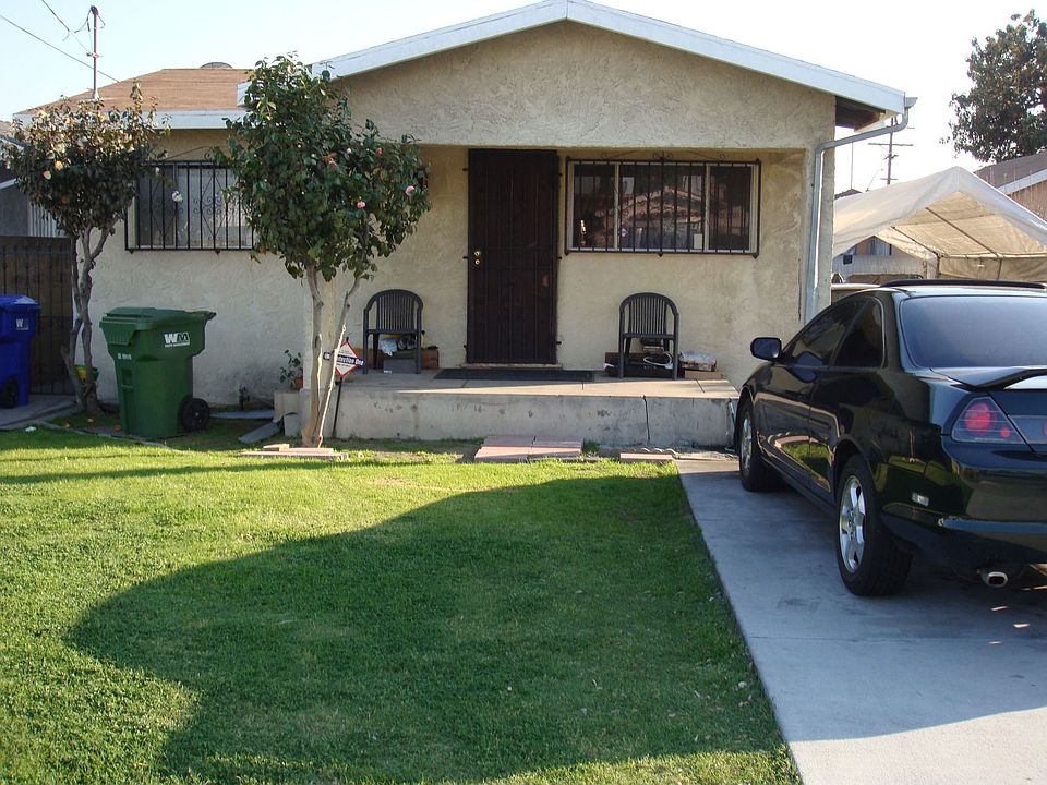 the front of the house