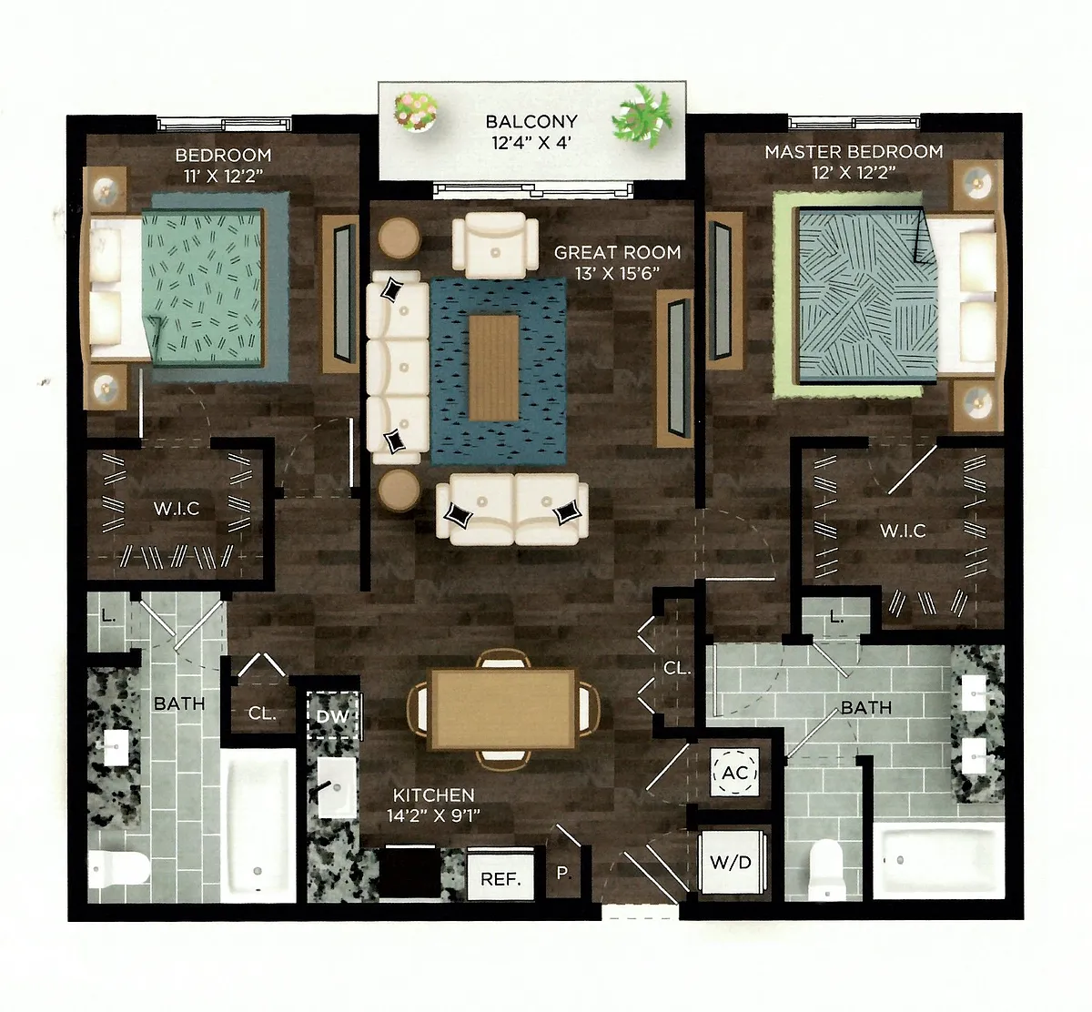 Floor plan B3