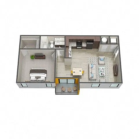 Floor plan Set-Sunshine Flats