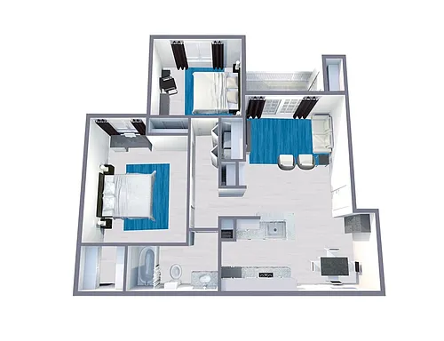 Floor plan B1 Bronze