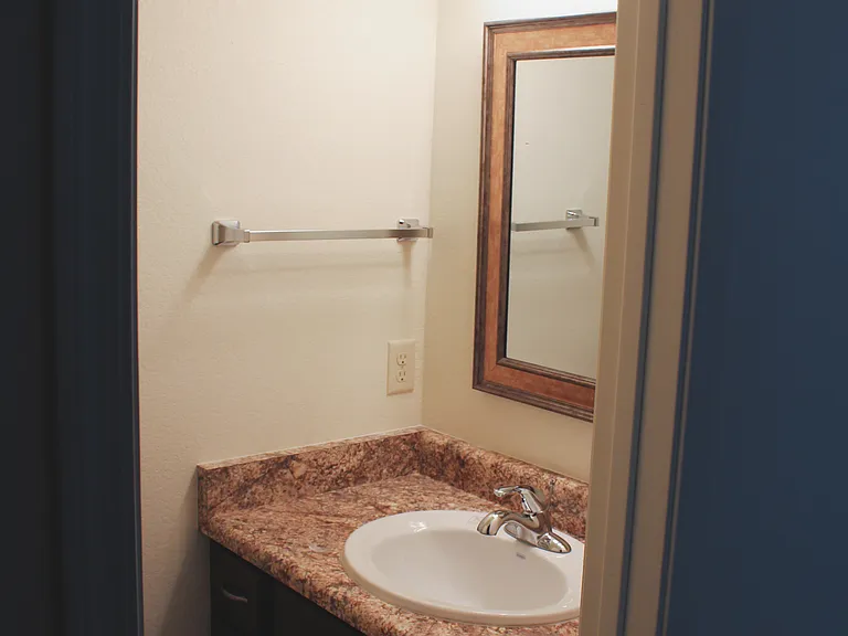 downstairs 1/2 bath in kitchen