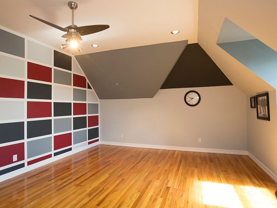 Awesome game room above 3 car garage