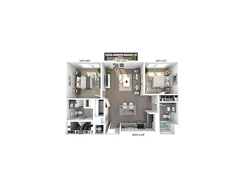 Floor plan B1