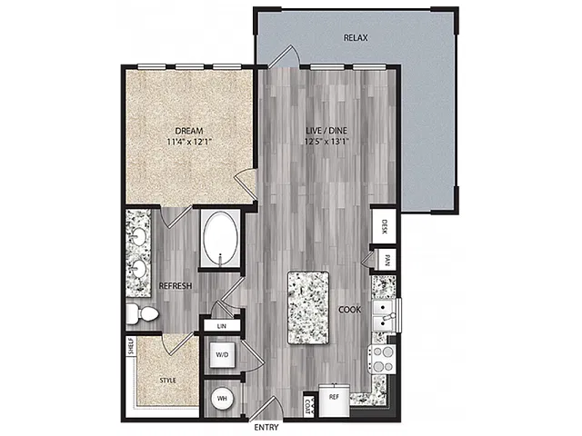 Floor plan A1