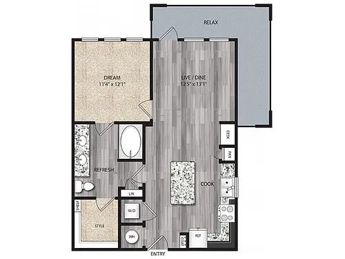 Floor plan A1
