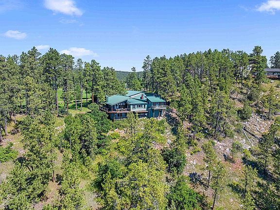 Back view from drone.
