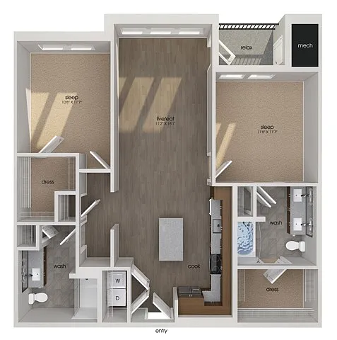 Floor plan B07