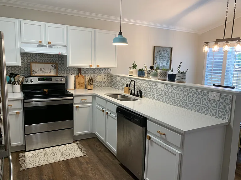 Updated kitchen with TONs of storage