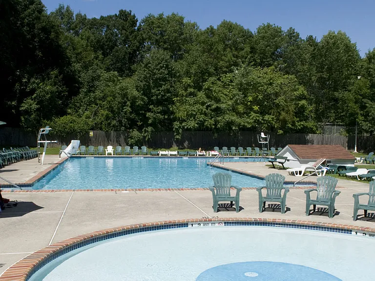 Two Large Swimming Pools To Cool Off In