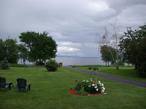 Lake view from front porch