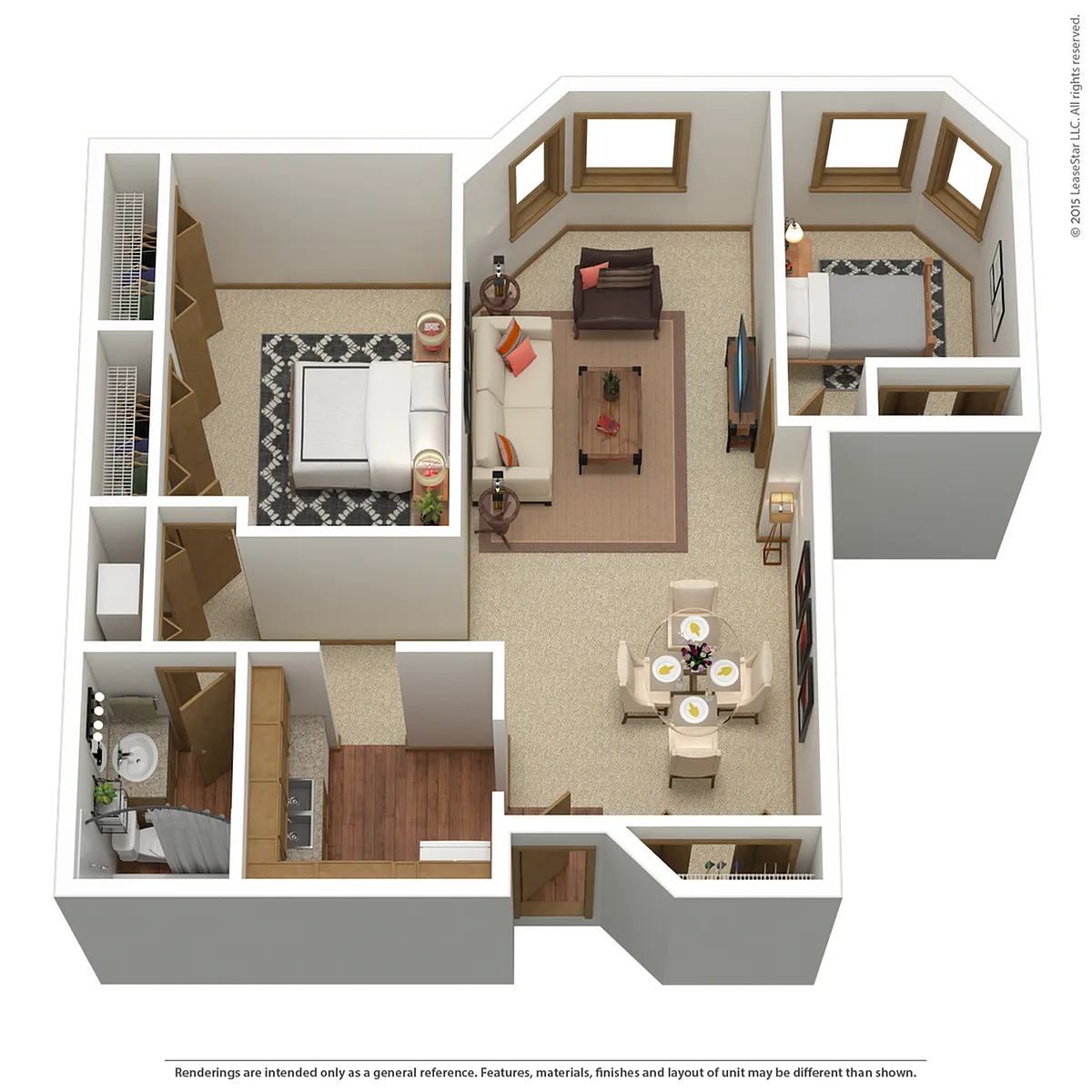 Floor plan B3