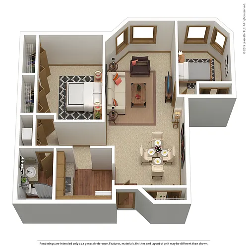 Floor plan B3