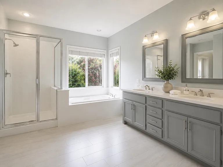 Master bathroom