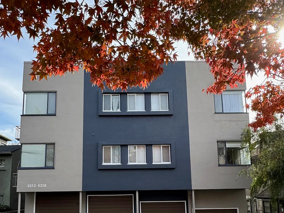 10 - unit, freshly painted, retrofitted building on Antioch Street between Lucas and Antioch Court