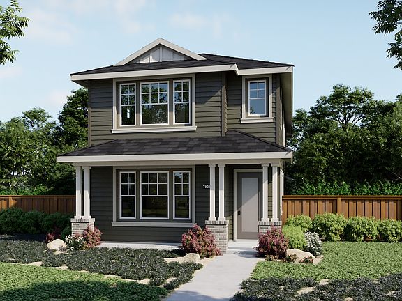 Craftsman-Style Plan 2, Color Scheme 9