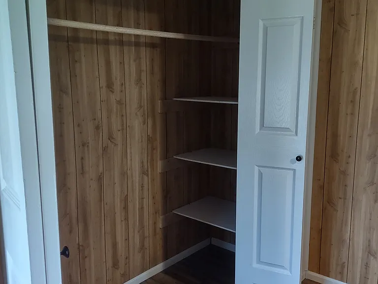 Master bedroom closet doors.