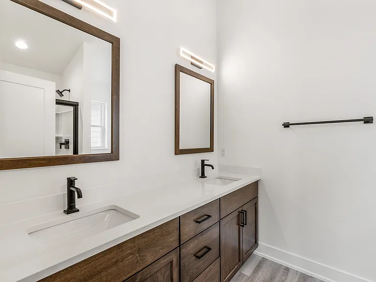Primary Bath - Dual Vanity & Walk-In Shower