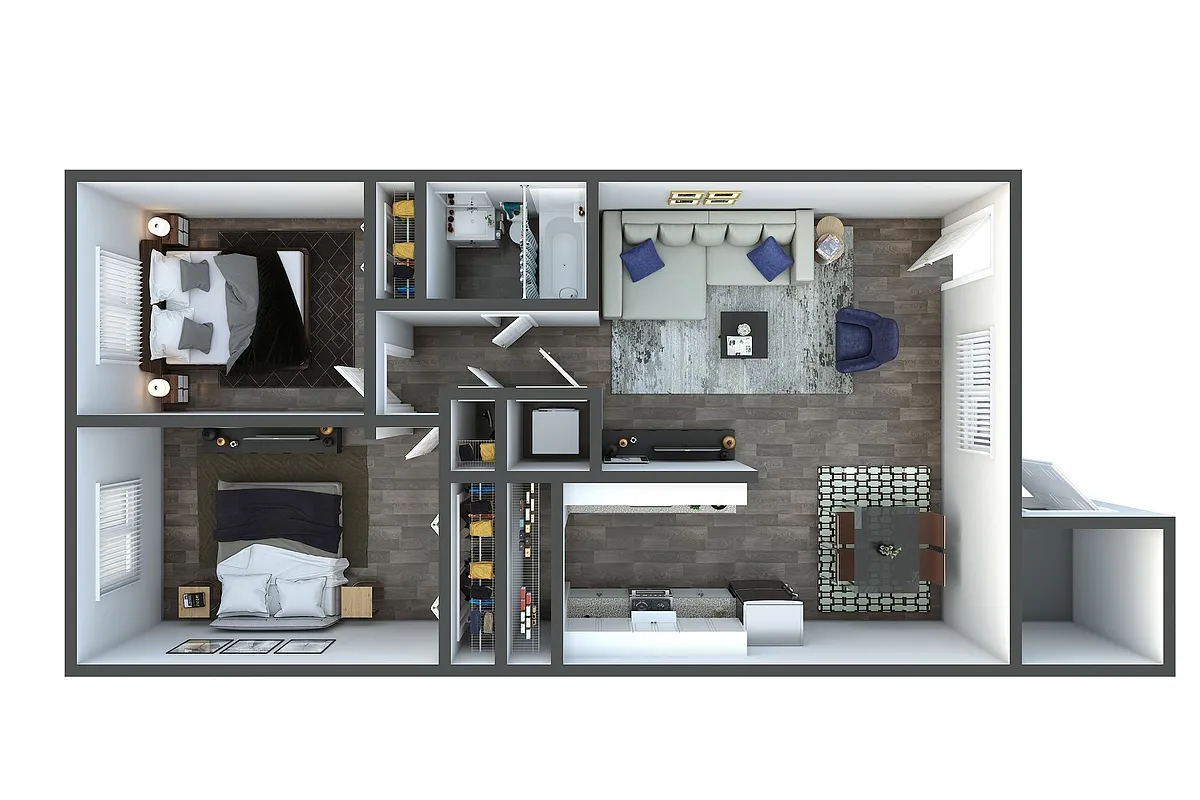 Floor plan B1