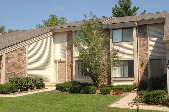 Beautiful townhomes in a scenic setting with 2 car-attached garages and basements.