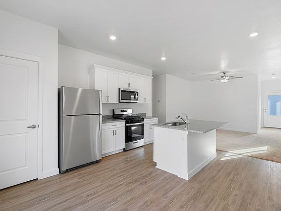 The open concept floor plan makes The Bruin the perfect place to entertain