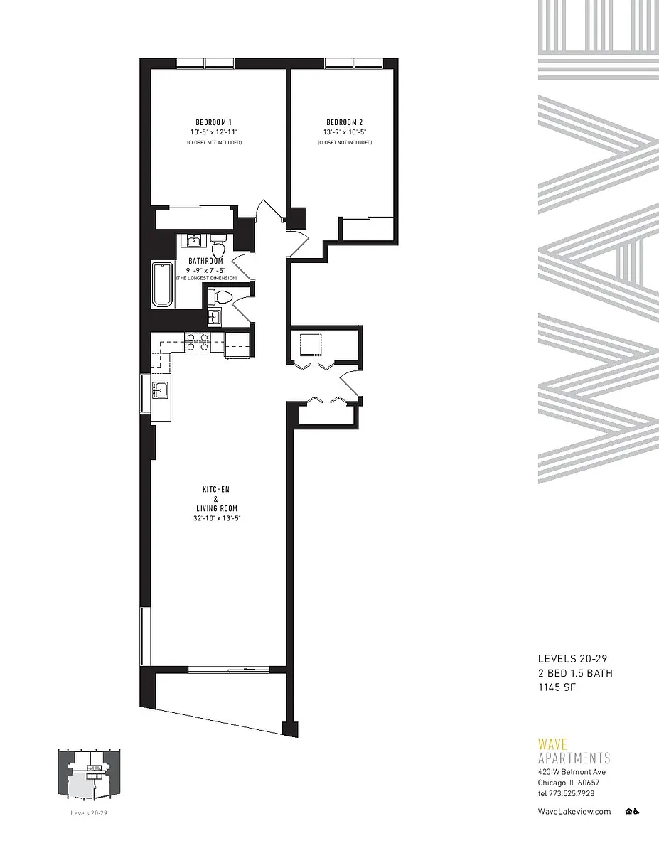 Floor plan The Roscoe