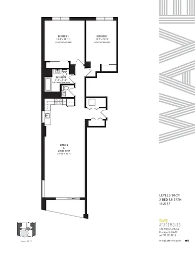 Floor plan The Roscoe